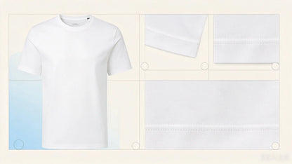 Men Women Summer Basic Short Sleeve T-Shirt, Breathable Ice Cotton Casual Crew Neck Plain Tee, Soft Lightweight Daily Tops